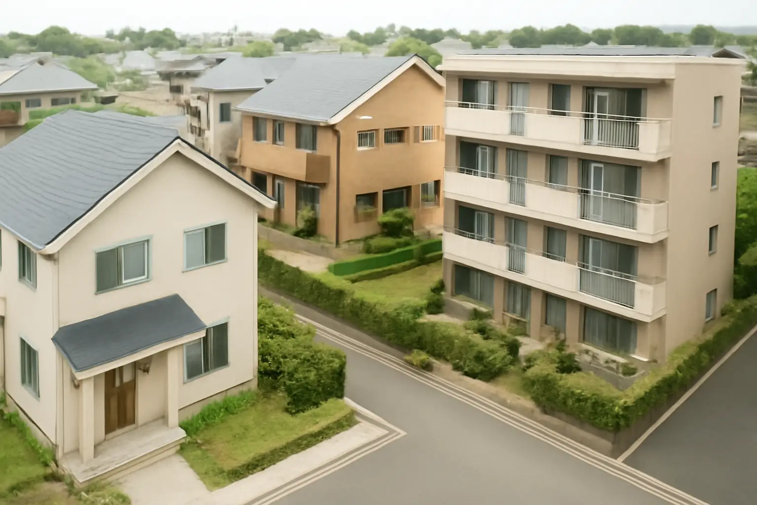 賃貸経営の種類と選び方｜アパート・マンション・戸建ての違いを解説
